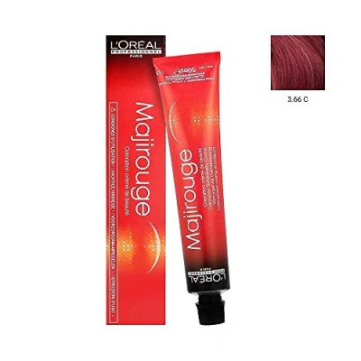 Abbildung von L&#039;Oréal Professionnel Majirouge C3.66, dunkelbraun tiefes rot, 1 Stück