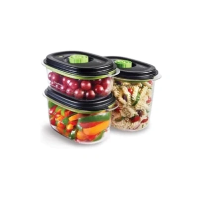 Abbildung von FoodSaver Fresh 2.0 Aufbewahrungsboxen 3 Stück 700 ml, 1.2 Liter und 1.8