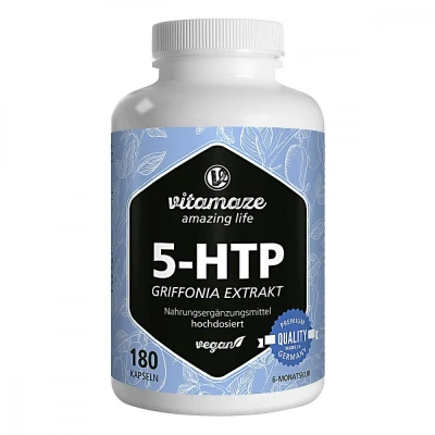 Abbildung von 5 HTP 200 mg Griffonia Extrakt hochdos.vegan Kapsel (n)