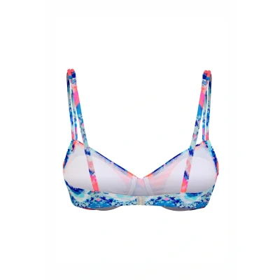 Abbildung von Venice Beach Bikinitop, Damen, Größe: 36xE, Blau/orange