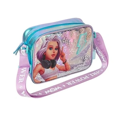 Abbildung von WOW Generation WOW00049 Schultertasche, Tasche mit verstellbarem Riemen, Mehrfarbig