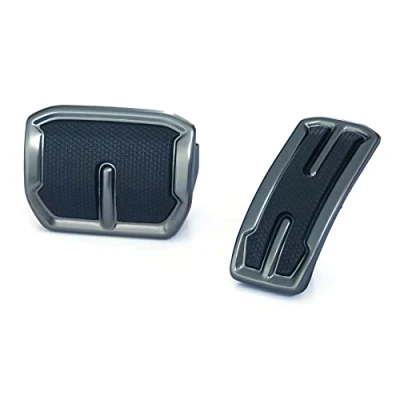Abbildung von Seat 5FA0642059DG Pedalkappen Dunkle Aluminiumpedale Bremspedal Gaspedal, CUPRA Design, nur für DSG/Automatik