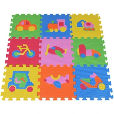 Abbildung von Knorrtoys® Puzzle Verkehr, 10 Puzzleteile, Puzzlematte, Bodenpuzzle