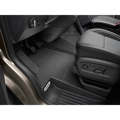 Abbildung von Original VW T5 T6 Transporter Multivan Allwettermatten Gummimatten 2X vorn Gummi Fußmatten schwarz 7H1061502A 82V