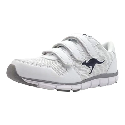 Abbildung von KangaROOS Unisex Erwachsene K BlueRun 701 B Sneaker, White/Dark Navy 0042, 36 EU