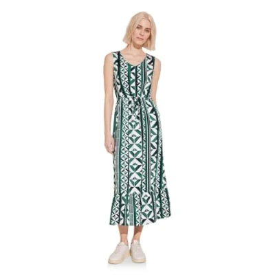 Abbildung von Street One MIT Print Freizeitkleid, Damen, Größe: 38, Grün