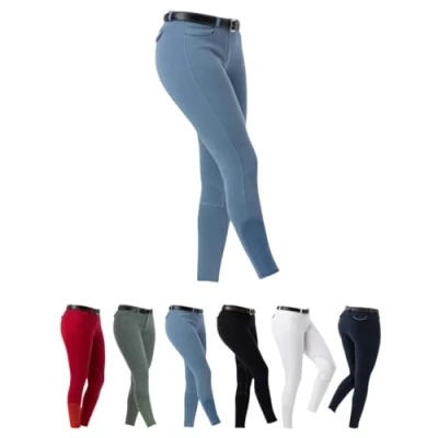 Abbildung von Riding World Reithose Alexandrie Damen Blau 38