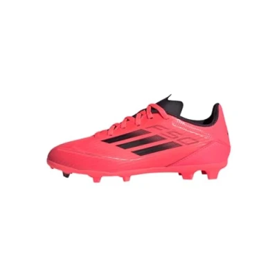 Abbildung von adidas Performance F50 League FG/MG Unisex Fußballschuh Nocken für Kinder, Größe: 35, Turbo/aurora black/platin metallic Schuhe