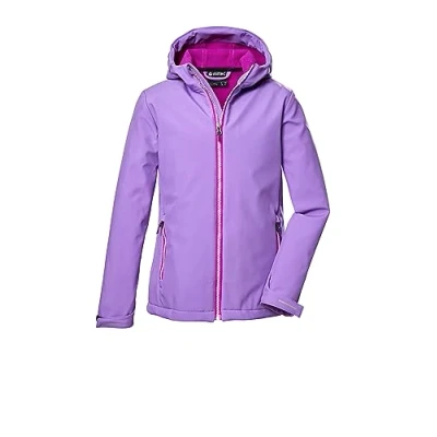 Abbildung von killtec Mädchen Softshelljacke/Outdoorjacke mit Kapuze KOS 358 GRLS SFTSHLL JCKT, malve, 176, 42067 000