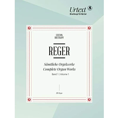 Abbildung von Sämtliche Orgelwerke in 7 Bänden Band 1: Fantasien und Fugen u.a. Breitkopf Urtext (EB 8491)