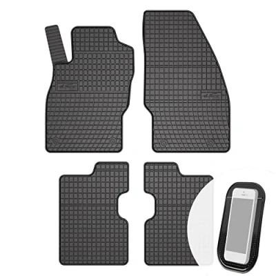 Abbildung von Gummimatten Auto Fußmatten Gummi Automatten Passgenau 4 teilig Set passend für Opel Corsa E ab 2014