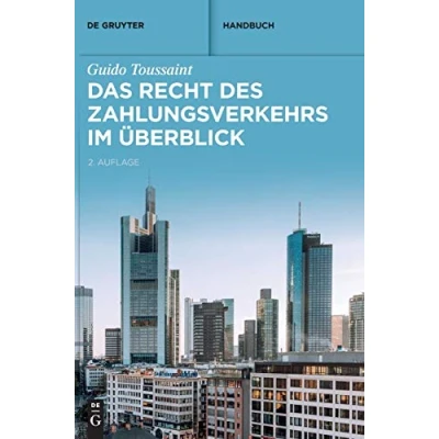 Abbildung von Das Recht des Zahlungsverkehrs im Überblick (De Gruyter Handbuch)