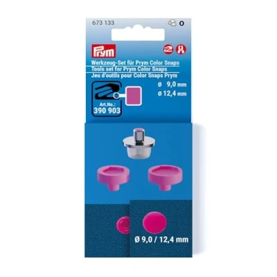 Abbildung von Prym 673133 Werkzeug Set Color Snaps, 9 und 12,4 mm