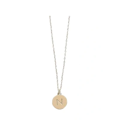 Abbildung von Kate Spade New York N Mini Pendant Necklace Gold One Size