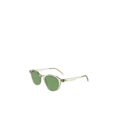 Abbildung von Lacoste Sonnenbrille, Herren, Größe: 51, Transparent yellow