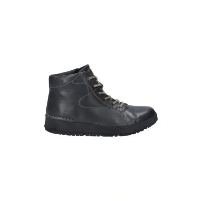 Abbildung von Josef Seibel ANNA Schnürstiefelette, Damen, Größe: 39, Granit Schuhe