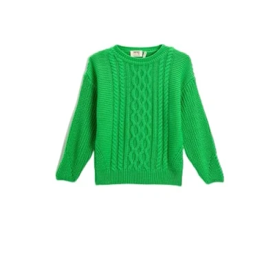 Abbildung von Koton Girls Knit Sweater Cable Detail
