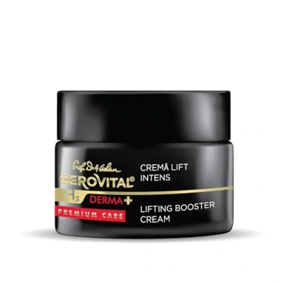Abbildung von Gesichtscreme mit intensivem Llifting Effekt spendet Feuchtigkeit, verleiht der Haut Festigkeit und Elastizität, 50 ml, Gerovital H3 Derma Premium Care