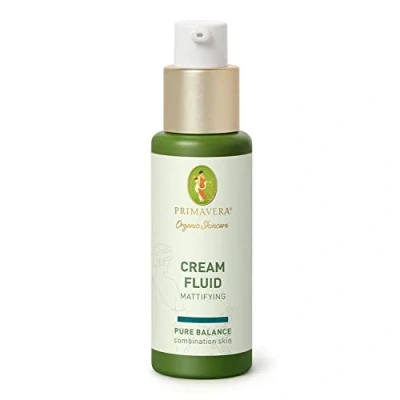 Abbildung von PRIMAVERA Cream Fluid Mattifying 30 ml Naturkosmetik Cremefluid für Ölige Haut und Mischhaut mattiert reguliert die vegan