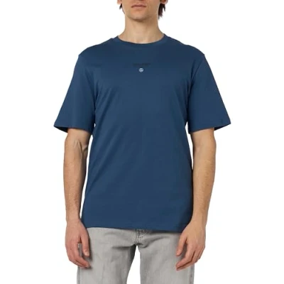 Abbildung von JACK&amp;JONES Herren JCOTYPO Tee SS CREW NECK FST T Shirt, Ensign Blue, XL