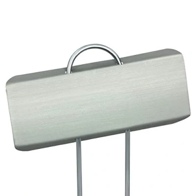 Abbildung von GardenMate 25x Pflanzenschilder Typ Large aus Metall Höhe 30cm Beschriftungsfeld 9x3cm Wetterfeste Pflanzenstecker zum Beschriften für Garten, Hochbeet, Gewächshaus, Blumenbeet, Pflanzgefäße