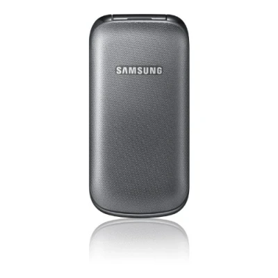 Abbildung von Samsung E1190 Handy (3,6 cm (1,43 Zoll) Display, Dual Band) titan gray