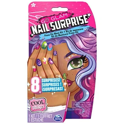 Abbildung von Cool Maker Go Glam Nail Surprise kindgerechte künstliche Nägel mit Überraschungen, ab 8 Jahren