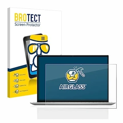 Abbildung von BROTECT Schutzglas für Dell Inspiron 17 7706 2 in 1 Schutzfolie Panzer Folie Glas [Extrem Kratzfest 9H, Anti Fingerprint, Ultra Transparent]