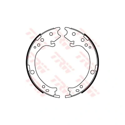 Abbildung von TRW GS8779 Handbremsbeläge HONDA: CR V 2, 4