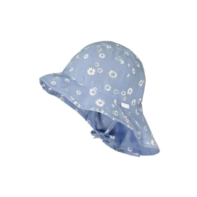 Abbildung von maximo Mini Girl Flapper,Nackenschutz Bindeband, UV 15 53 bluemeliert