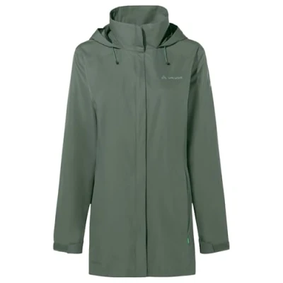 Abbildung von VAUDE Women&#039;s Escape Parka Wasserdichter Regen aus recyceltem Polyester, 87,5cm Länge, Atmungsaktiv &amp; Winddicht, PFC frei, Nachhaltig