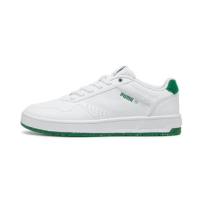 Abbildung von PUMA Unisex Court Classic Better Sneaker, White Archive Green, 42.5 EU