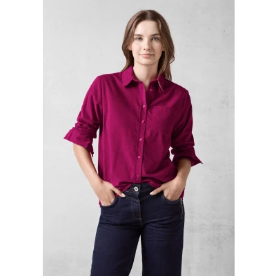 Abbildung von Cecil Hemdbluse, Damen, Größe: Medium, Pink