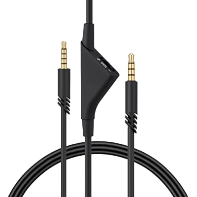 Abbildung von kwmobile Kopfhörerkabel für Logitech Astro A50 / A40TR A40 A30 A10 Audio Kabel, AUX Klinke Ersatz Kabel