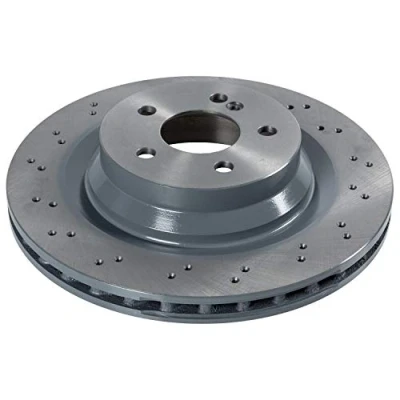 Abbildung von FEBI BILSTEIN 43897 Bremsscheibe Hinterachse 330 26 5 112 gelocht/innenbel. beschichtet hochgekohlt MERCEDES BENZ: E Klasse Limousine