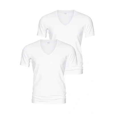 Abbildung von mey 2PACK Unterhemd/shirt, Herren, Größe: XL, Weiß