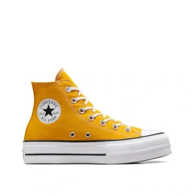 Abbildung von Converse Chuck Taylor ALL STAR LIFT Sneaker high, Damen, Größe: 37.5, Yellow/white/black Textil