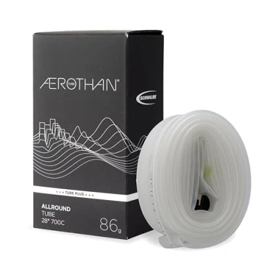 Abbildung von Schwalbe Fahrradschlauch Aerothan 17 E+ AV / 40mm transparent