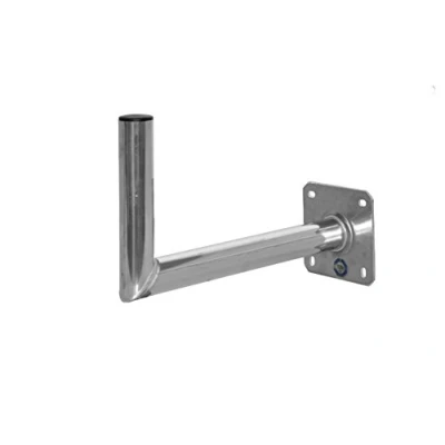 Abbildung von A.S. SAT Wandhalter Alu in Edelstahloptik 45cm Wandabstand TÜV geprüft
