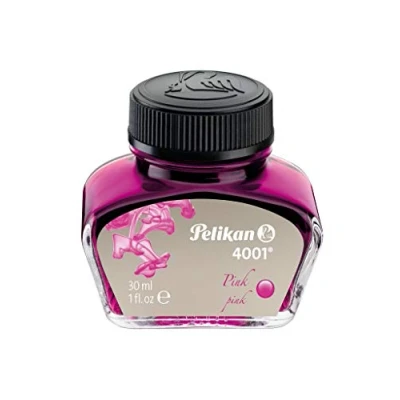 Abbildung von Pelikan 301343 Tinte 4001, Brillant Pink, 30ml im Glas