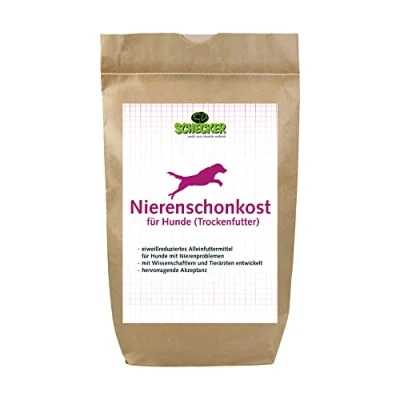 Abbildung von Schecker Trockenfutter Nierenschonkost mit Lamm für Hunde eiweißreduziert entlastet die Nieren 6 kg bei Nierenproblemen