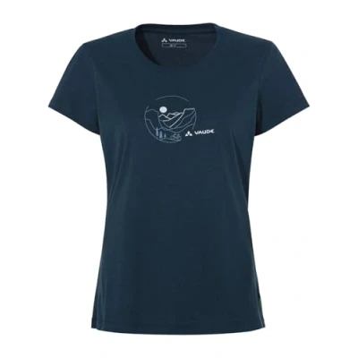 Abbildung von VAUDE Damen Women&#039;s Cyclist V T Shirt, Dark Sea/Blue, 46 EU