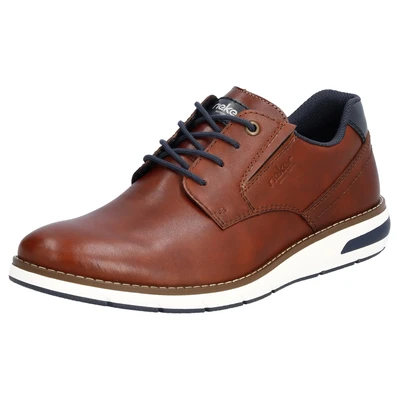 Abbildung von Rieker Sportlicher Schnürer, Herren, Größe: 40, Kaffeebraun Schuhe