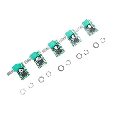Abbildung von 5 Stück ANGEEK Mini PAM8403 Stereo Verstärker 5V 3W+3W Handy Digital Power Amp Modul