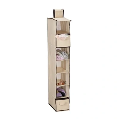 Abbildung von relaxdays Hängeregal Kleiderschrank 7 Fächer