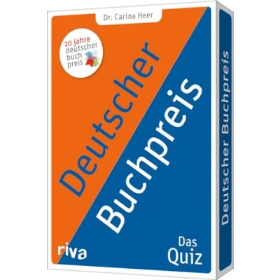 Abbildung von Deutscher Buchpreis Das Quiz: Zum 20 jährigen Jubiläum des Romans Jahres. Kartenspiel mit über 140 Fragen und Antworten. Geschenk für alle Buchliebhaber Literaturfreunde
