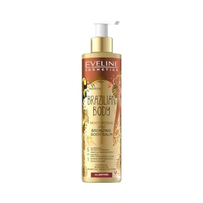 Abbildung von Eveline Cosmetics Brazilian Body Luxuriöser 5 in 1 Feuchtigkeitsspendender Bräunungsbalsam Nährt, Bräunt und Glättet die Haut