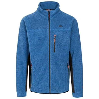 Abbildung von Trespass Herren Jynx Warme Fleecejacke, Blau, XL EU