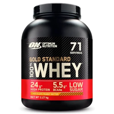 Abbildung von OPTIMUM NUTRITION Gold Standard Whey 2244g Dose / Chocolate Peanut Butter