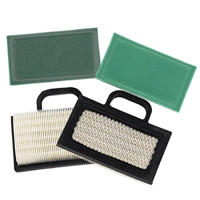Abbildung von OxoxO Luftfilter und Vorfilter ersetzen Briggs &amp; Stratton 499486 499486S 698754 14 20HP Rasenmäher, Teilenummer 273638S.